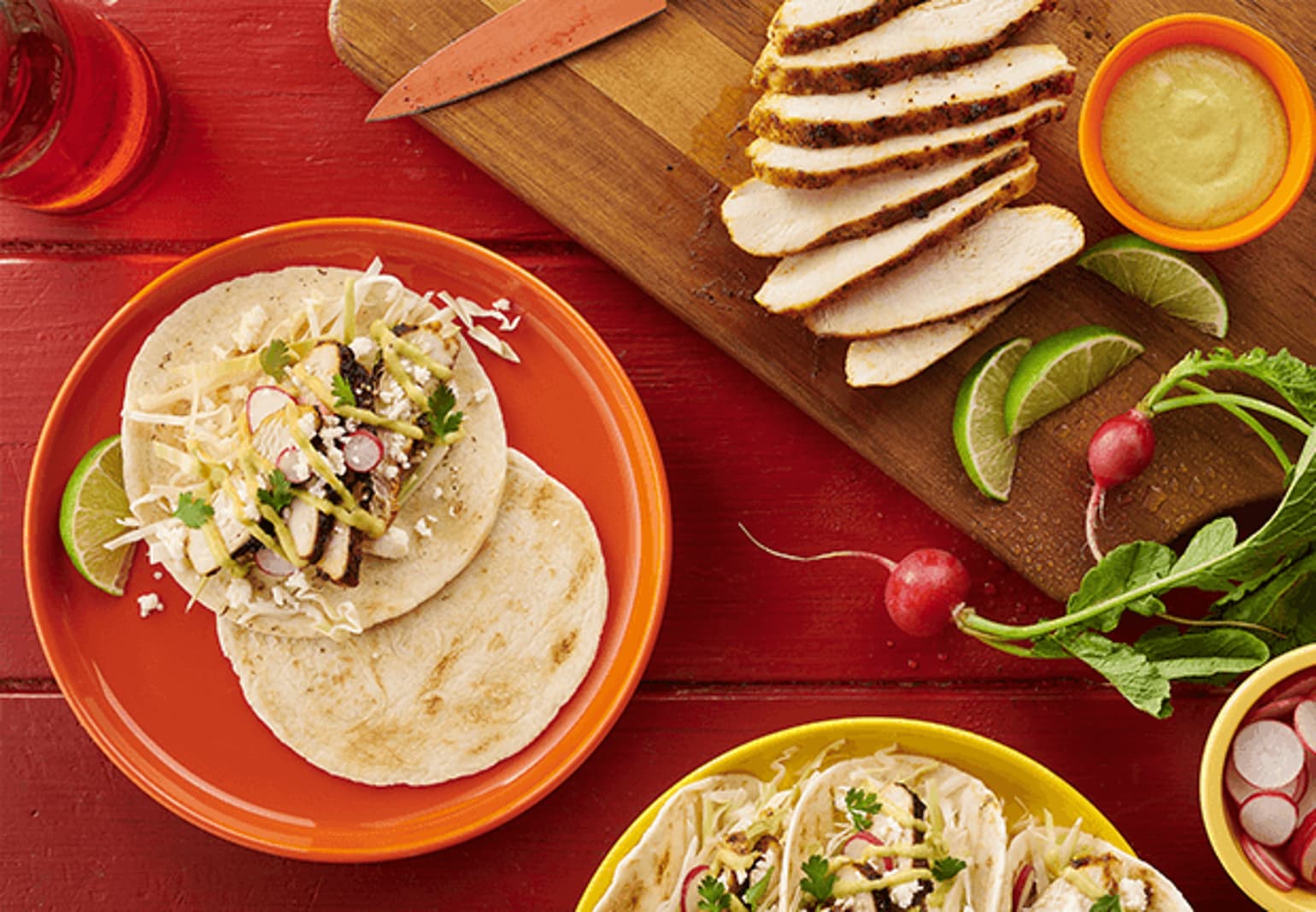 Easy Grilled Chicken Street Tacos